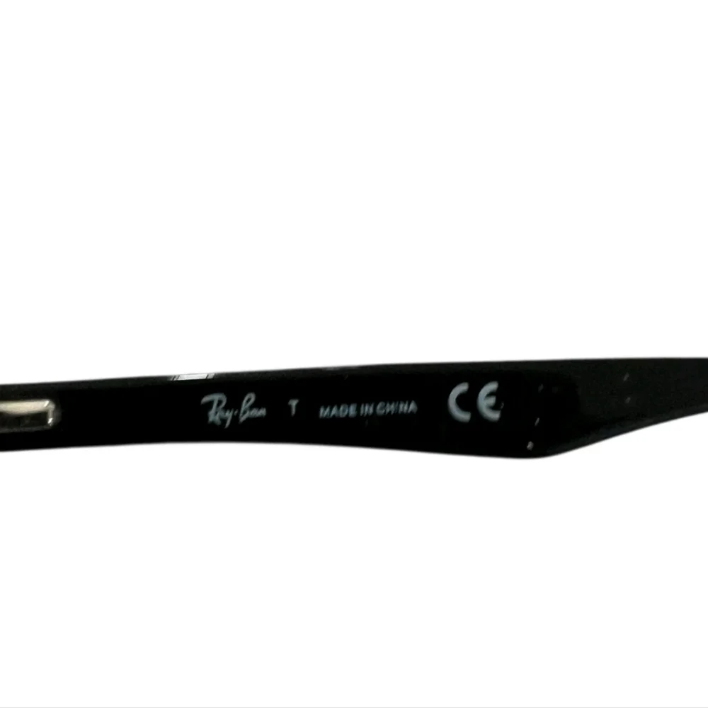 Ray Ban Vintage 5228 Black Frame Rectangular Frames Glasses Preppy Classic Mint